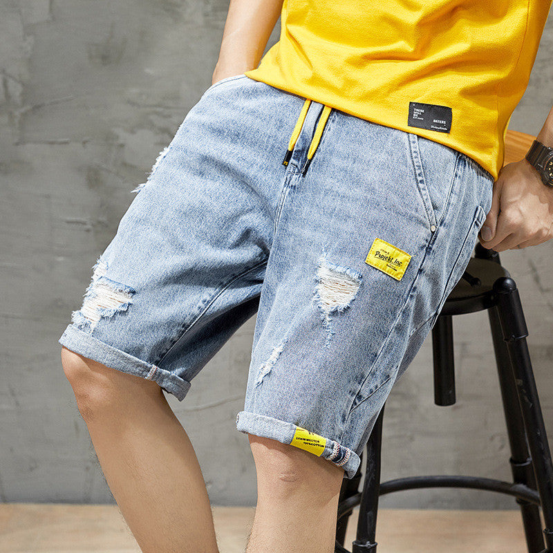 Style Loose Straight Pants for Men
