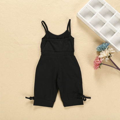 Sleeveless Casual Pants