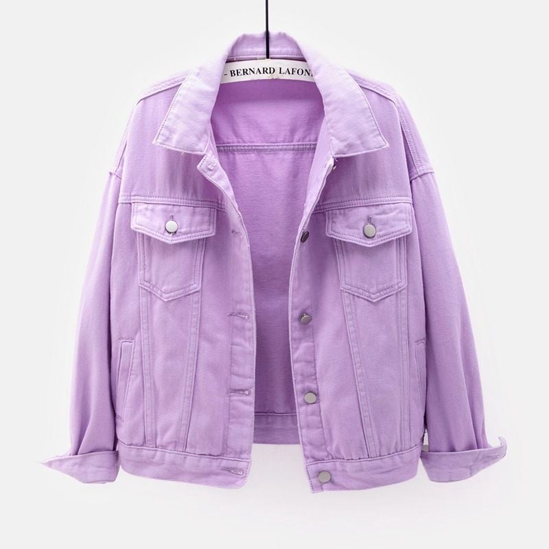 Plus Size Women's  Denim Jacket