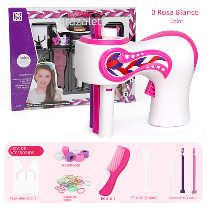 Automatic Three-Strand Hair Braider for Kids Toys