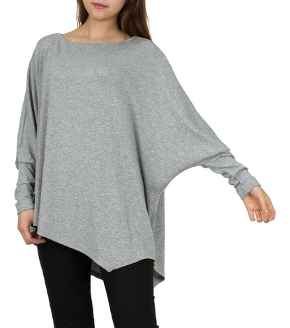Plus Size Women's Irregular Hem T-Shirt & Hoodie