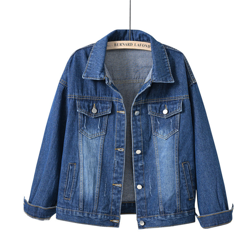 Plus Size Women's  Denim Jacket