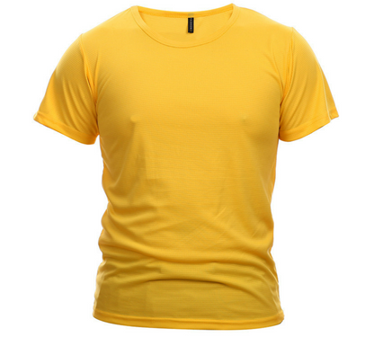Custom Quick-Dry Round Neck T-Shirts for Events