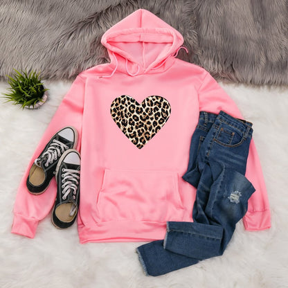 Animal Print Hoodie for Men and Women