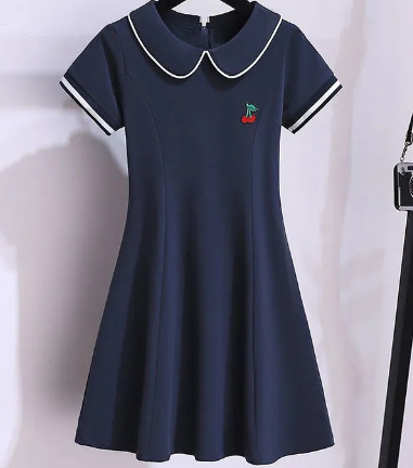 Girls' Short Sleeve Dress - New Summer Athletic Style