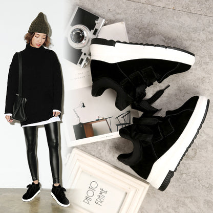 Casual Shoes, Plush Sports Shoes, Thick Sole