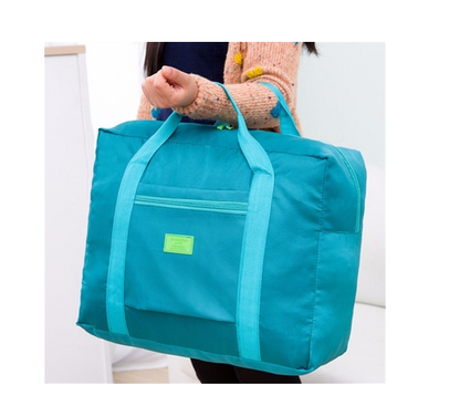 Large Capacity Printed Travel Tote Bag (Foldable)