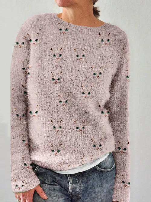 Casual Velvet Sweater for Women