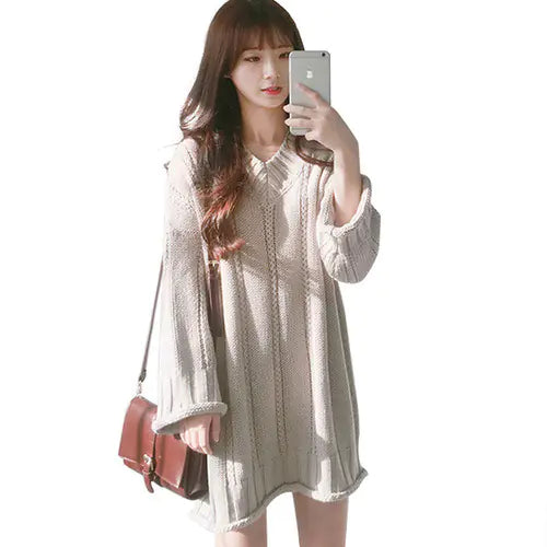 Knit Sweater Dress for Women