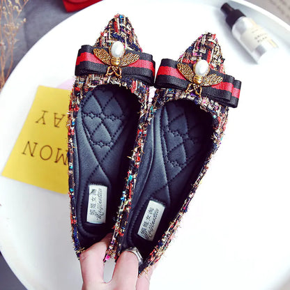 New Style Versatile Women’s Pointed Toe Flats Versatile - Trendy Attic Store01