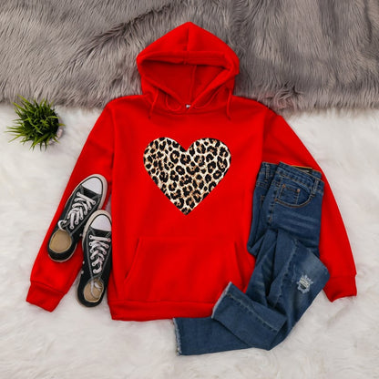 Animal Print Hoodie for Men and Women