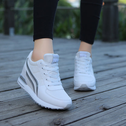 Breathable Height-Increasing Women's Sports Shoes