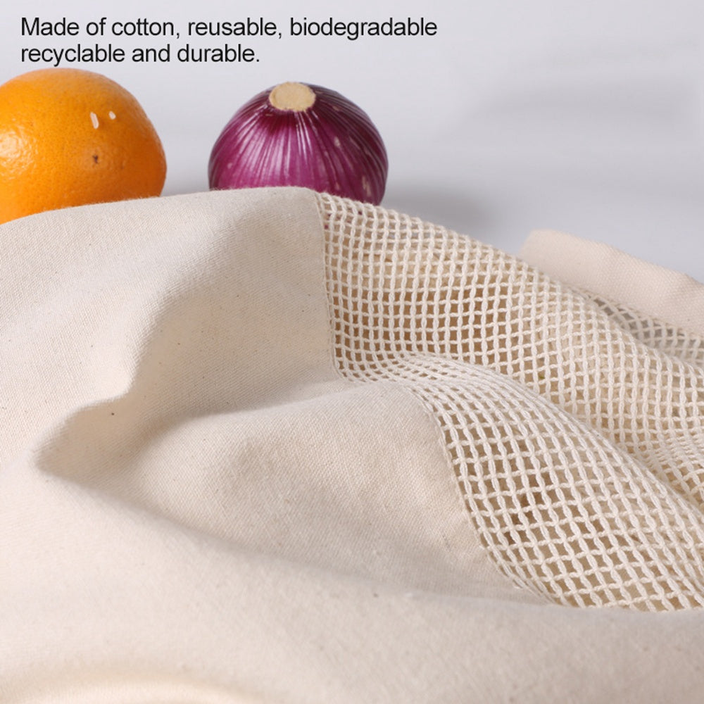 Eco-Friendly Cotton Canvas Grocery Tote Bag