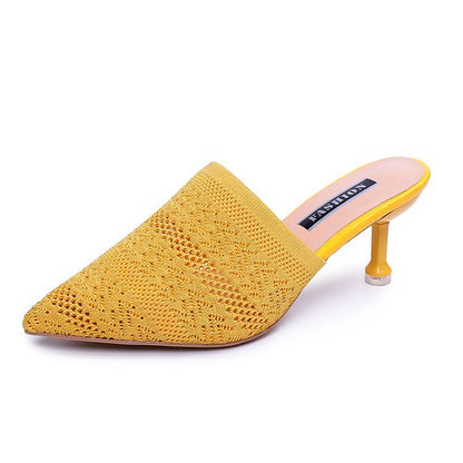 New Women's Stiletto High-Heeled Baotou Sandals