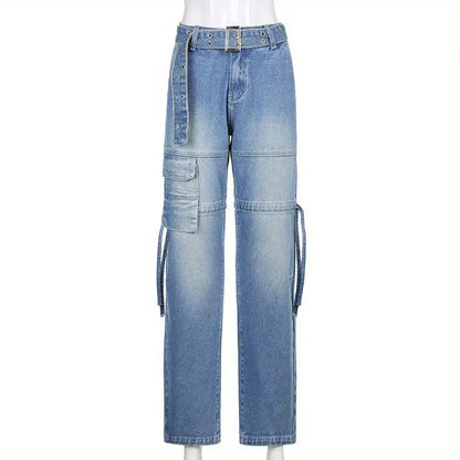 Trendy Women's Denim Cargo Pants and Boyfriend Jeans