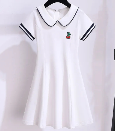 Girls' Short Sleeve Dress - New Summer Athletic Style