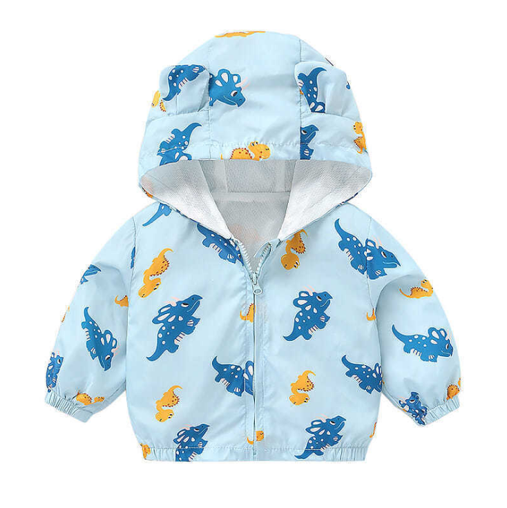 Cartoon Fleece Baby Jacket for Boys  Fall/Winter Wear