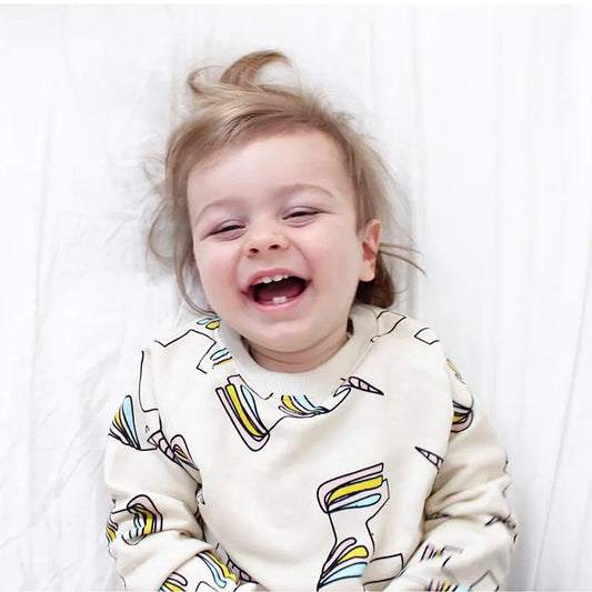 Cartoon Unicorn Hoodie for Boys - Long Sleeve Top