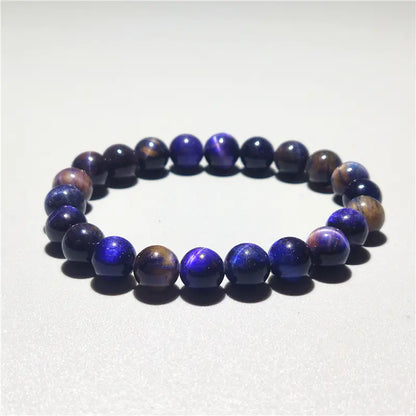 Star Sky Ball Peter Purple Tiger Eye Bracelet