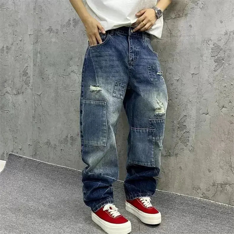 Fashion Loose Straight Harem Pants