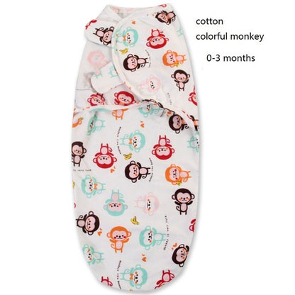 100% Cotton Baby Swaddle Wrap Blanket for Infants