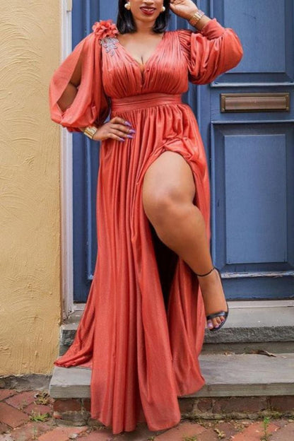 Commuter Plus Size Women's Dress - European & American Style