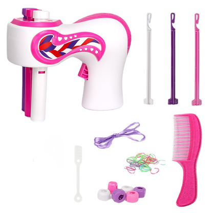Automatic Three-Strand Hair Braider for Kids Toys
