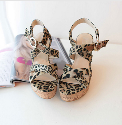 Waterproof Platform Wedge Sandals for Women