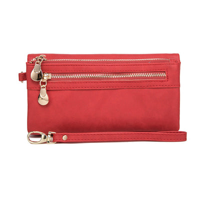 New PU Korean Retro Long Handbag for Women