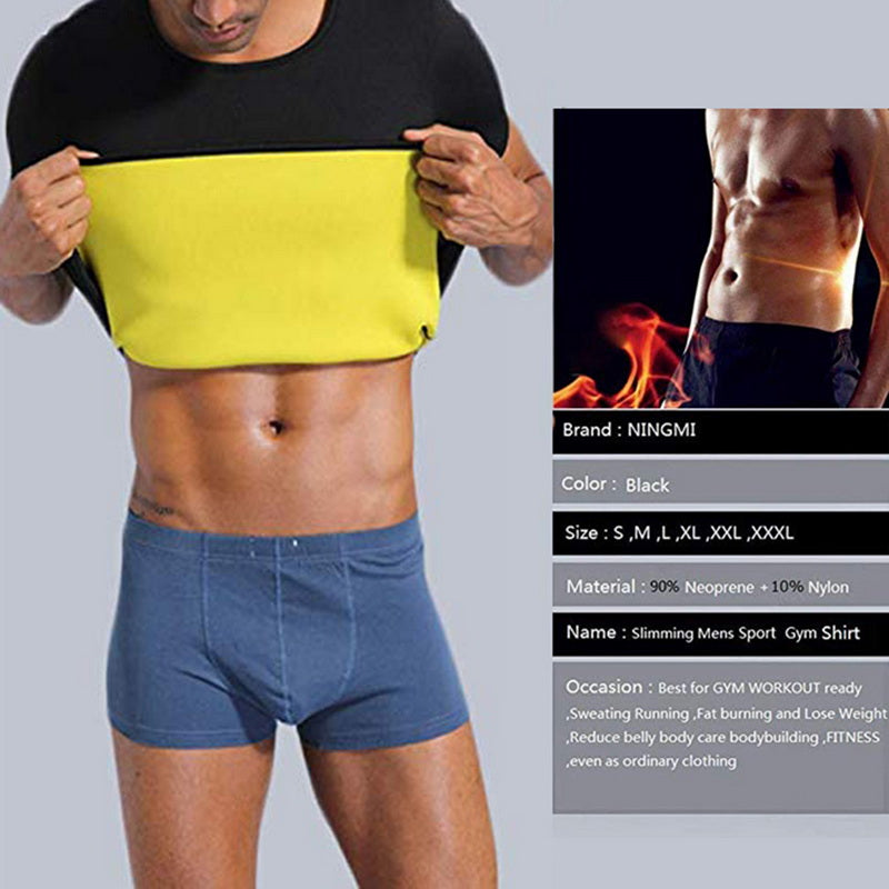 Men's Short Sleeve Compression Workout Shirt