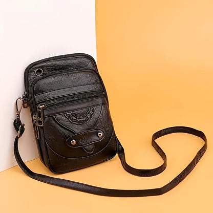 Adjustable Strap Bag Vintage Style Women's Mini Crossbody Bag