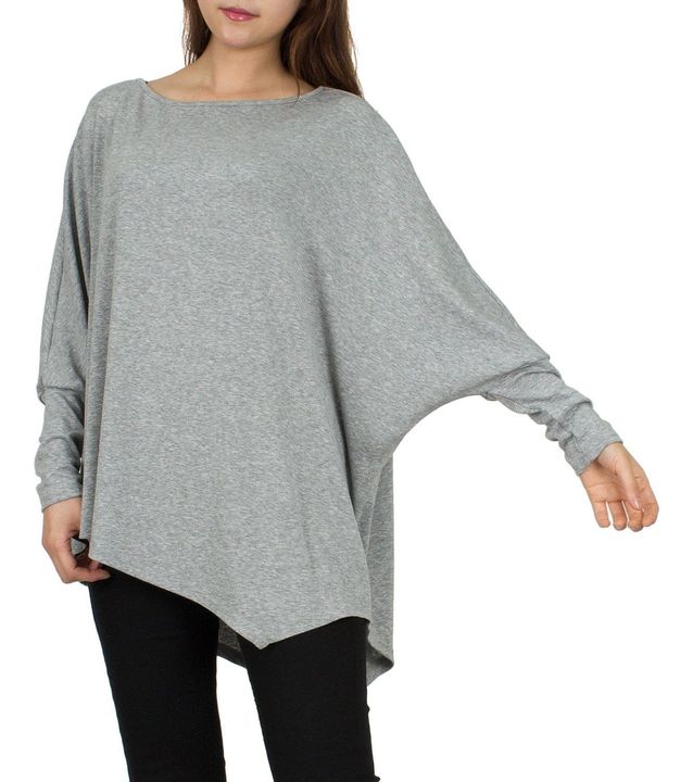 Plus Size Women's Irregular Hem T-Shirt & Hoodie