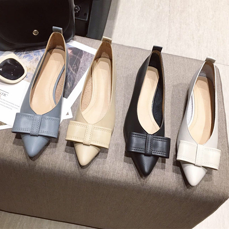 Spring New Pointed Toe High Heel Mary Jane Shoes