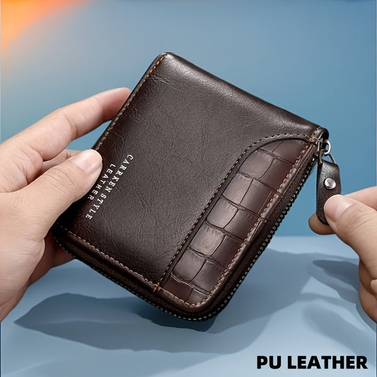 Men's Wallet, Vintage Multifunctional Wallet
