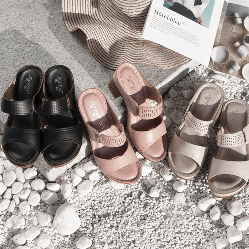Comfortable Women's High-Heeled Sandals for Summer