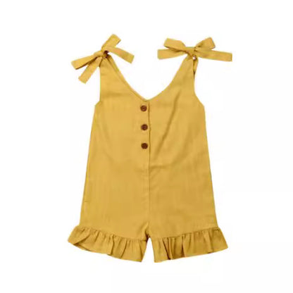 Summer Sunsuit for Girls Aged 1-6 Years