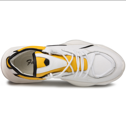 Men's Spring Fashion Sneakers  Trendy Casual Dad Shoes