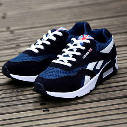 Mesh Thick-Soled Height-Increasing Running Shoes