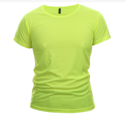 Custom Quick-Dry Round Neck T-Shirts for Events