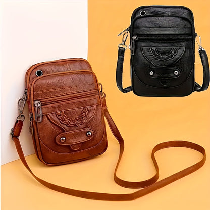 Adjustable Strap Bag Vintage Style Women's Mini Crossbody Bag