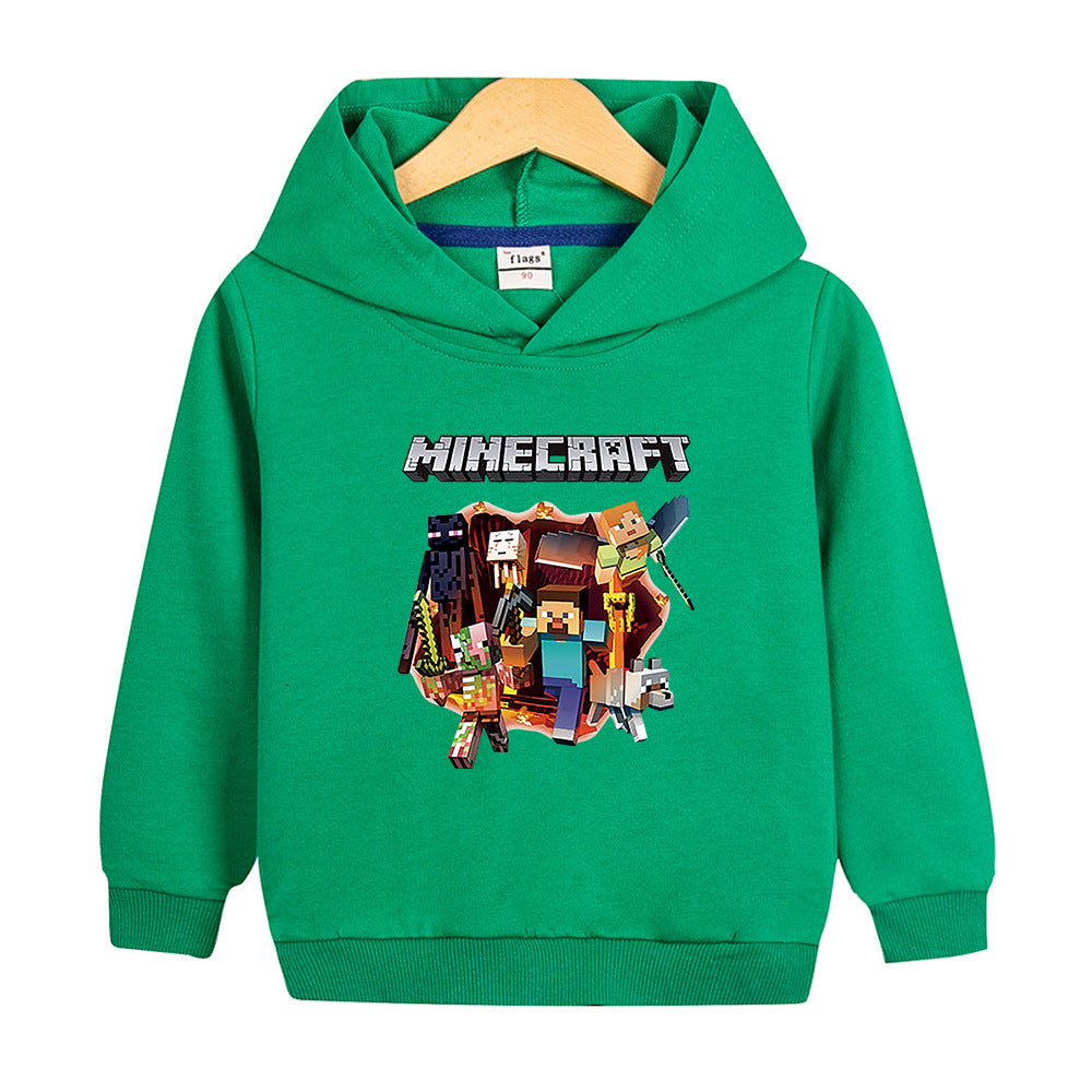 Boys' Hooded Sweatshirts - Pure Cotton Casual Tops