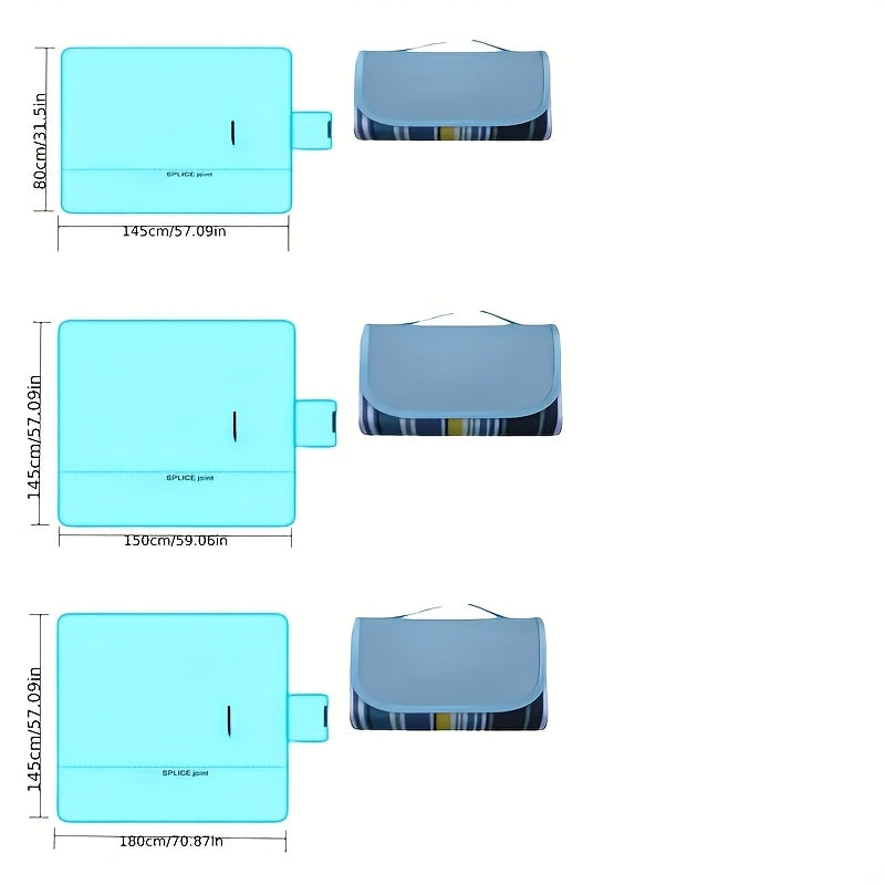 Extra-Large Heavy-Duty Sand proof Beach Blanket