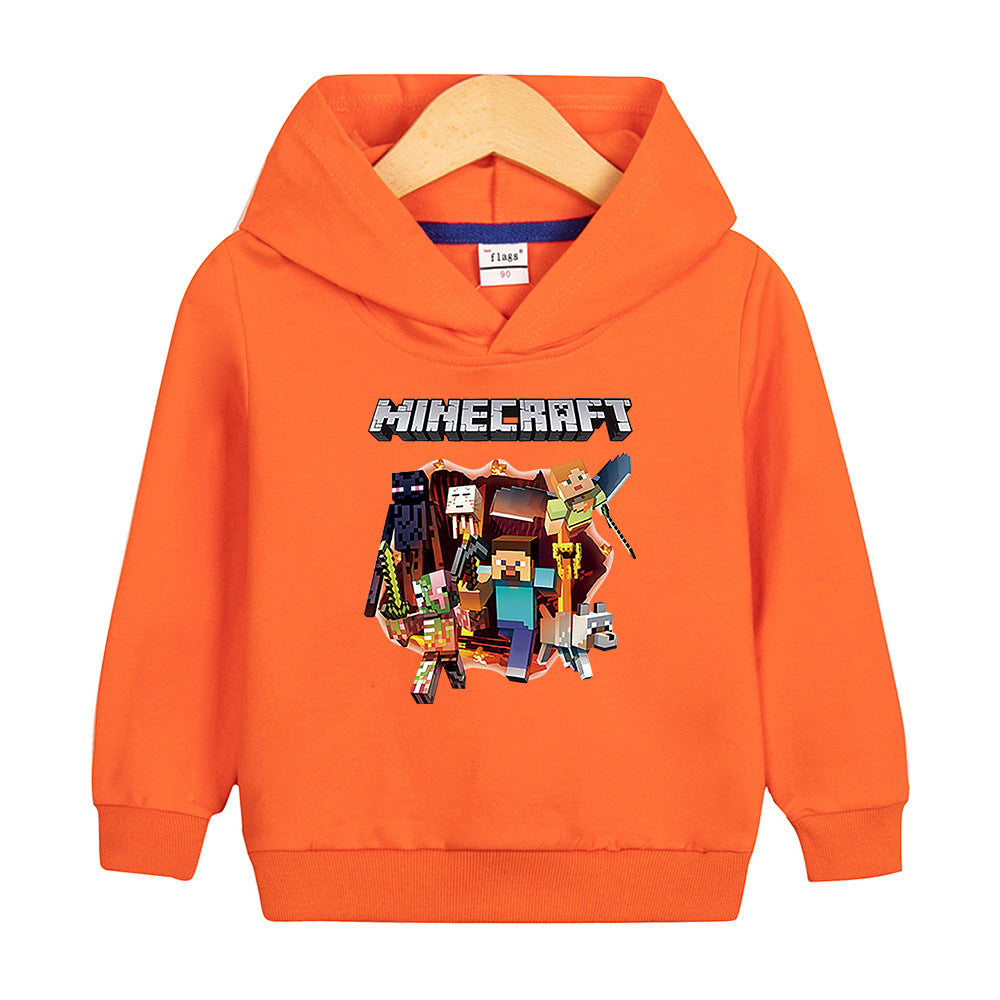Boys' Hooded Sweatshirts - Pure Cotton Casual Tops