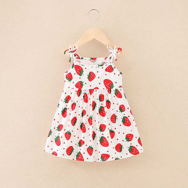 Girls' Floral Princess Dress