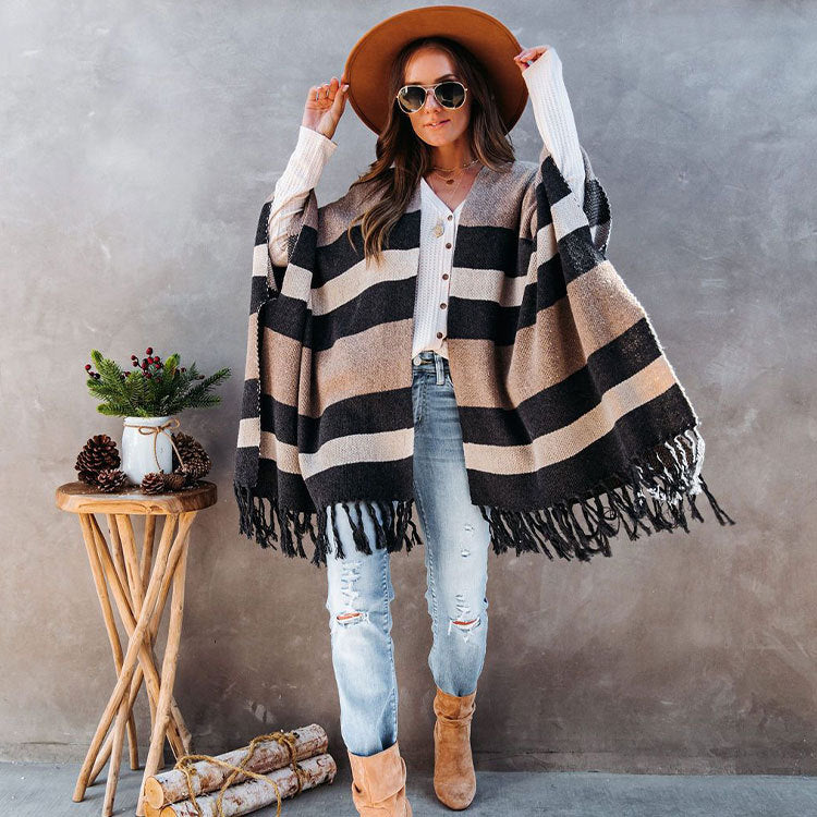 Plus Size Tassel Sweater for Women - Autumn Style