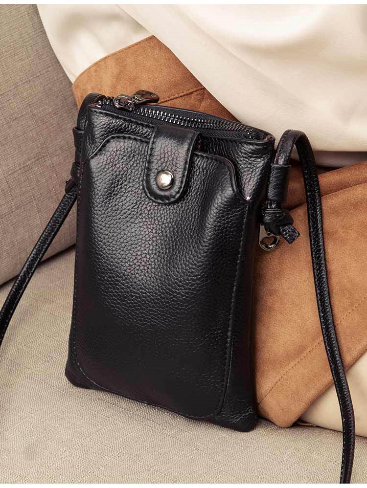 New Cow Leather Mobile Bag for Women
