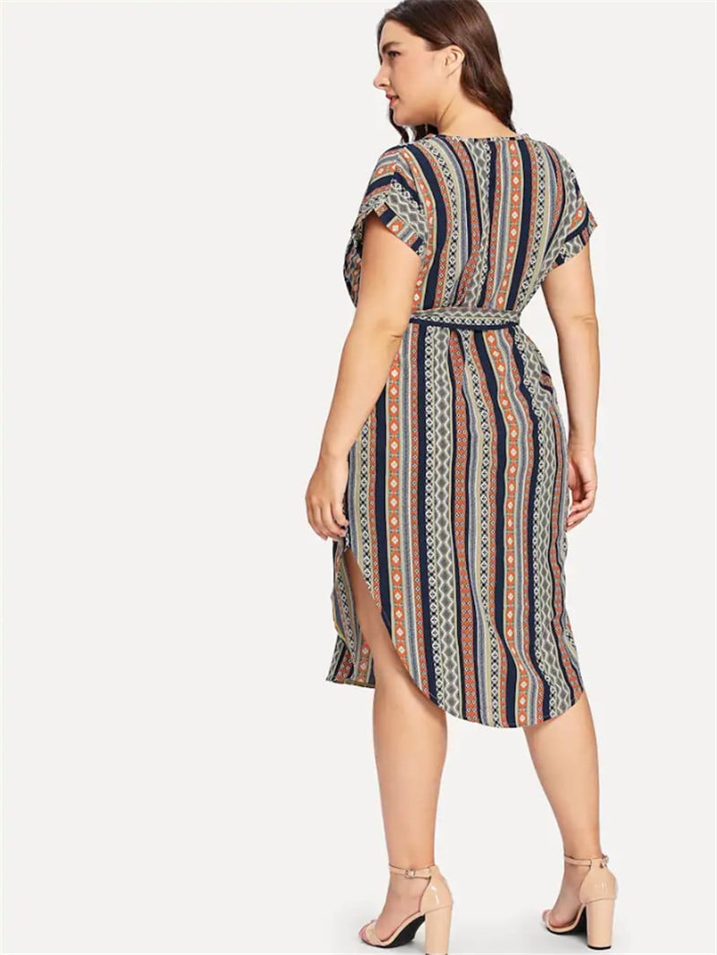 Women’s Fashion Print Dress