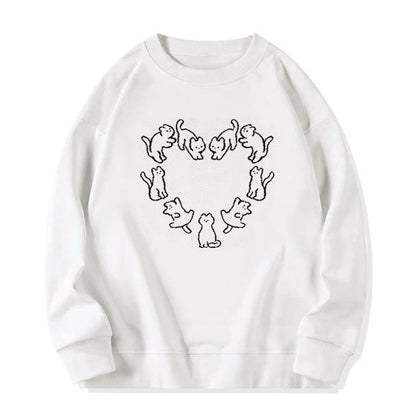 Casual Loose Slimming Round Neck Sweater