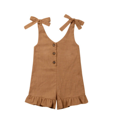 Summer Sunsuit for Girls Aged 1-6 Years