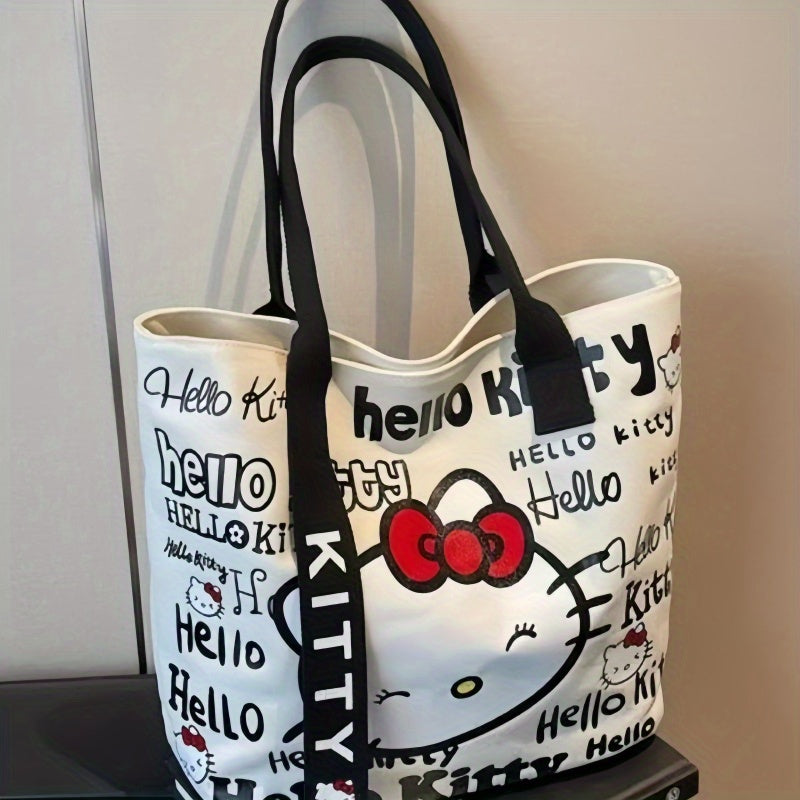 Sanrio Official Hello Kitty Women's Large Capacity Tote Bag